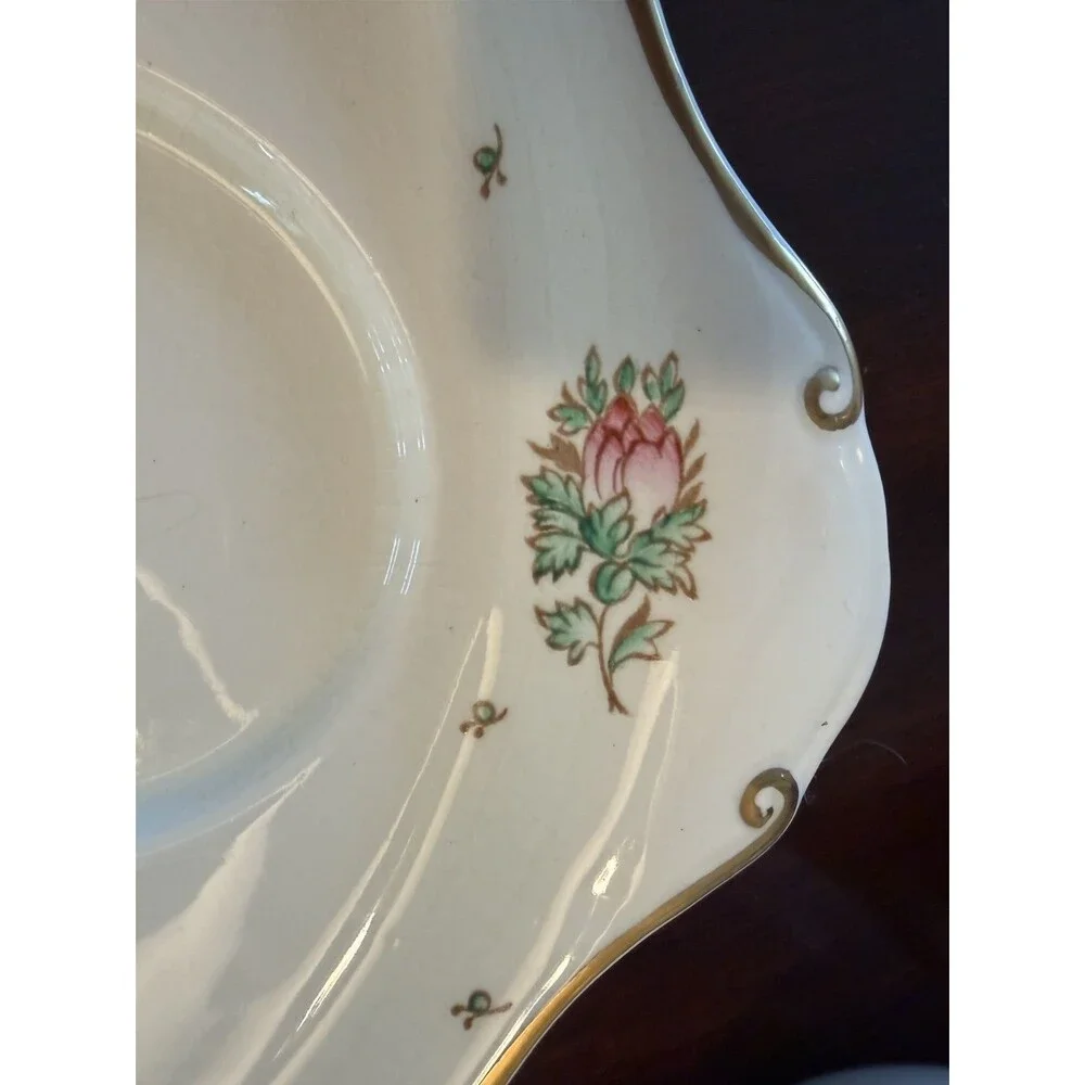 Vintage 1930's Gray's Pottery Breakfast Service Tea Set for One Floral Design
